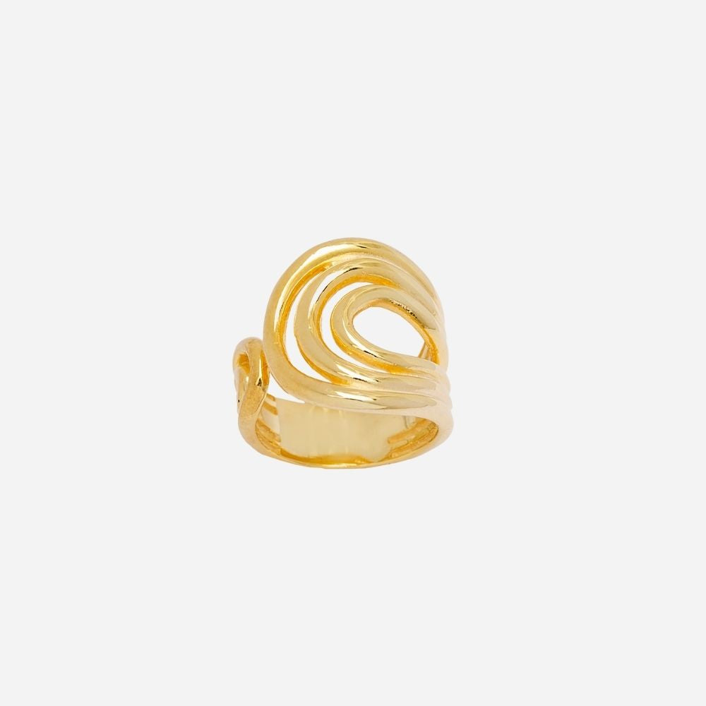 OCEAN Ring-Rings-18K Gold Vermeil-Signorina Leyla