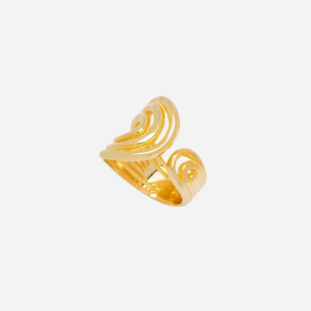 OCEAN Ring-Rings-18K Gold Vermeil-Signorina Leyla